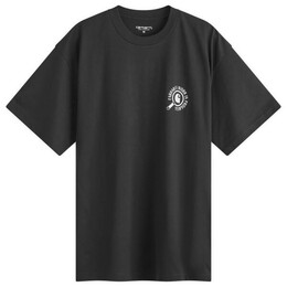 Carhartt WIP: Чёрная футболка 