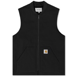 Carhartt WIP: Чёрный жилет 
