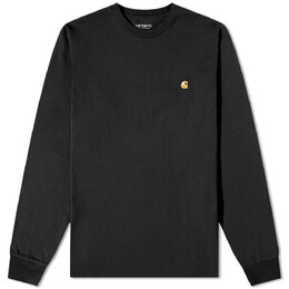 Carhartt WIP: Футболка  Chase с длинным рукавом
