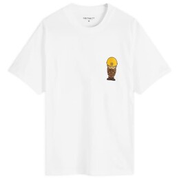 Carhartt WIP: Белая футболка 