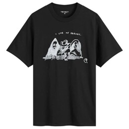 Carhartt WIP: Чёрная футболка 