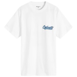 Carhartt WIP: Белая футболка 