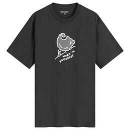 Carhartt WIP: Чёрная футболка 