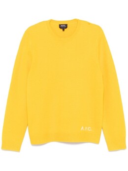 A.P.C.: Жёлтый свитер 