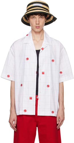 Jacquemus: Белая рубашка  La Chemise Jean