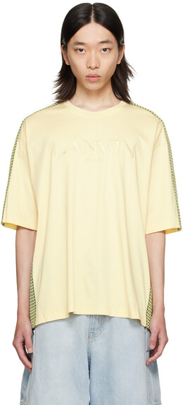 Lanvin: Жёлтая футболка 