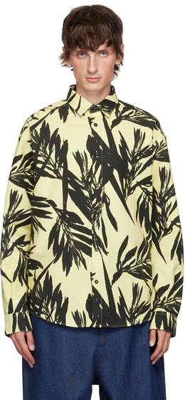 Jacquemus: Чёрная рубашка  La Chemise Simon