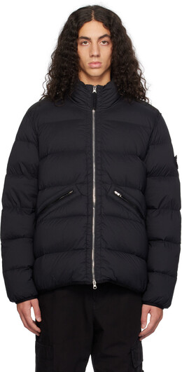 Stone Island: Чёрная куртка 