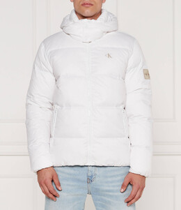 Calvin Klein Jeans: Белая куртка 