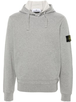 Stone Island: Серая толстовка  Compass