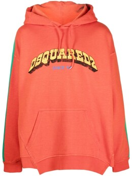 Dsquared2: Оранжевая толстовка 