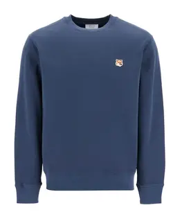 Maison Kitsuné: Синяя толстовка 