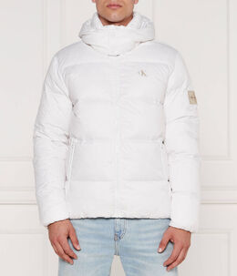 Calvin Klein Jeans: Белый пуховик 