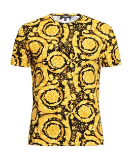 Versace: Футболка  Barocco с принтом