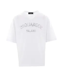 Dsquared2: Хлопковая футболка 