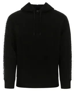 Versace Jeans Couture: Чёрная толстовка 