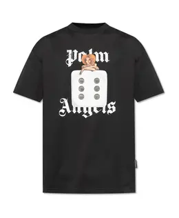 Palm Angels: Футболка с принтом 
