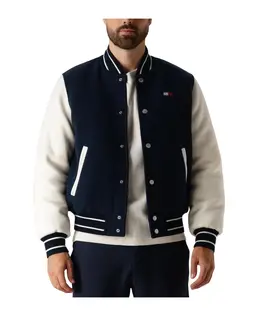 Tommy Jeans: Синяя куртка 
