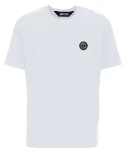 Just Cavalli: Белая футболка 