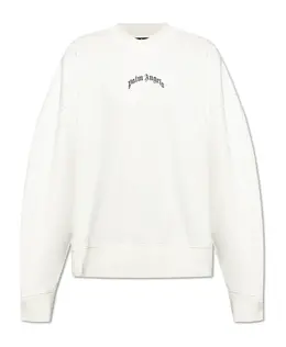 Palm Angels: Белая толстовка 