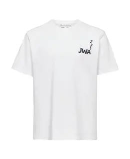JW Anderson: Хлопковая футболка 