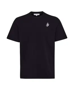 JW Anderson: Футболка  Anchor с вышивкой