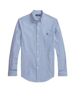 Polo Ralph Lauren: Синяя рубашка 