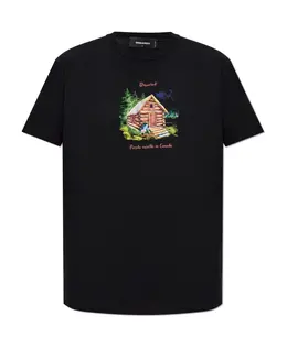 Dsquared2: Футболка с принтом 