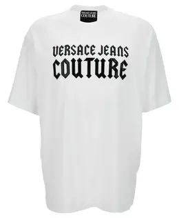 Versace Jeans Couture: Белая футболка 