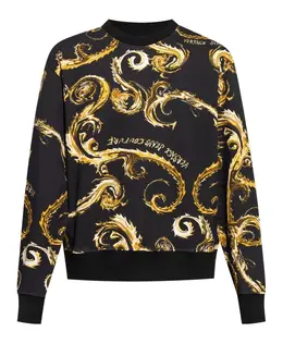 Versace Jeans Couture: Чёрный свитер 
