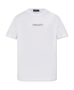 Dsquared2: Белая футболка 