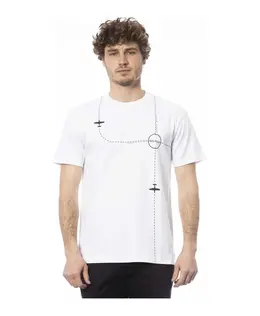 Trussardi: Белая футболка 