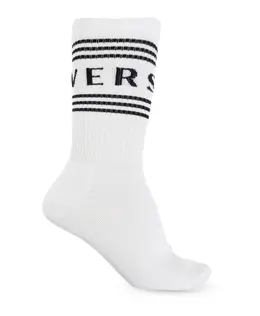 Versace: Белые носки 