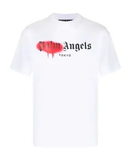 Palm Angels: Белая футболка 