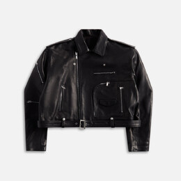 Rick Owens: Чёрная куртка  Bauhaus