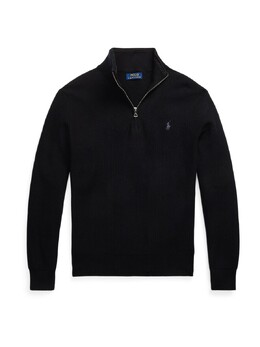 Polo Ralph Lauren: Чёрный свитер 