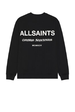 Allsaints: Чёрная толстовка 