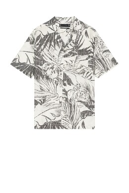 Allsaints: Рубашка с коротким рукавом 