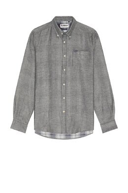 Barbour: Серая рубашка 