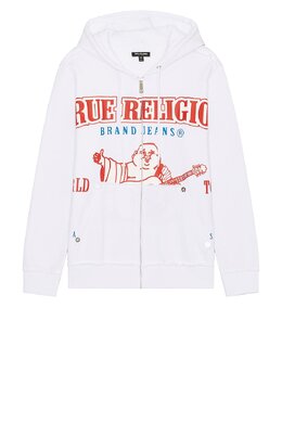 True Religion: Толстовка  True с капюшоном