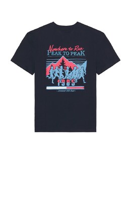 Tommy Jeans: Синяя футболка 