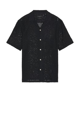 Allsaints: Рубашка с коротким рукавом 