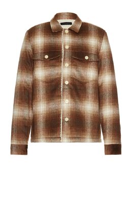Allsaints: Коричневая куртка 
