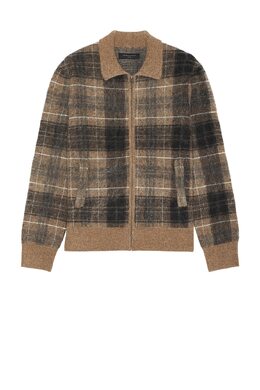 Allsaints: Коричневая куртка 