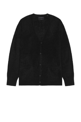 Allsaints: Чёрный кардиган 
