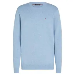 Tommy Hilfiger: Синий свитер  Essential
