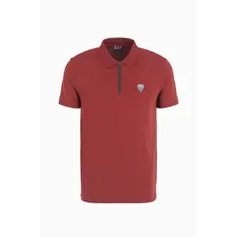 EA7 Emporio Armani: Красное поло 