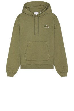 Lacoste: Толстовка цвета хаки 