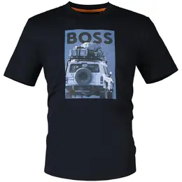 BOSS: Синяя толстовка 