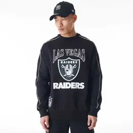 NEW ERA: Чёрная толстовка  Las Vegas Raiders